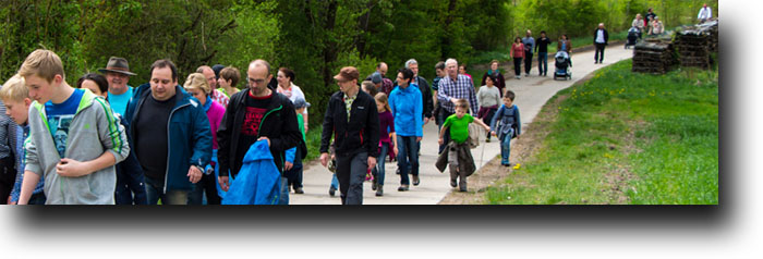 Wandergruppe auf der TraumRunde